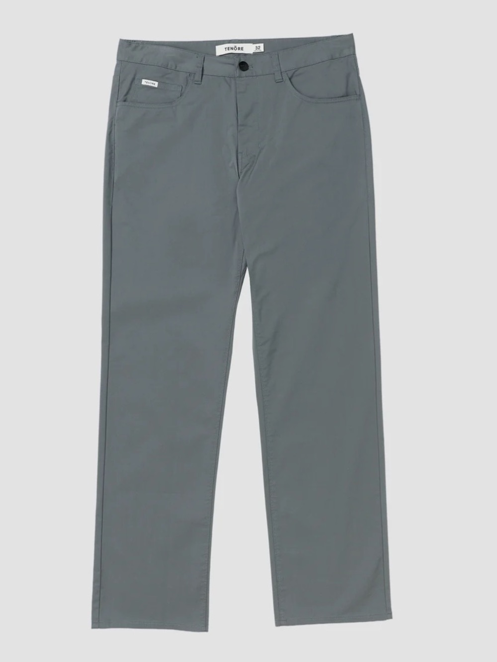 Tenore 40 x 32 Pants Twill 5-pocket in Lead Gray Hybrid NWT